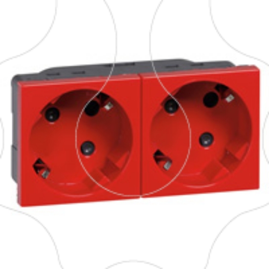 Imagem de MOSAIC 2 X 2P+T SCHUKO ENCRAV.