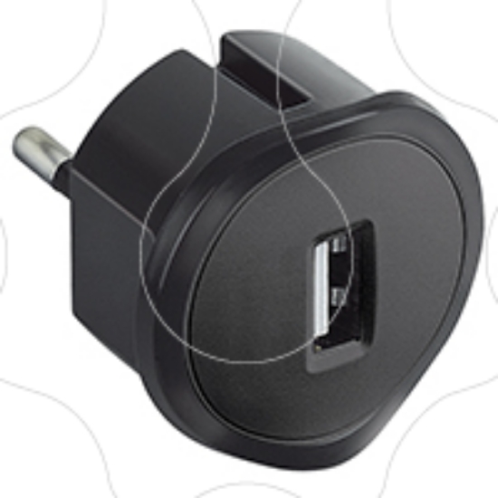 Imagem de Carregador de Parede - USB 5V 1.5A - Preto