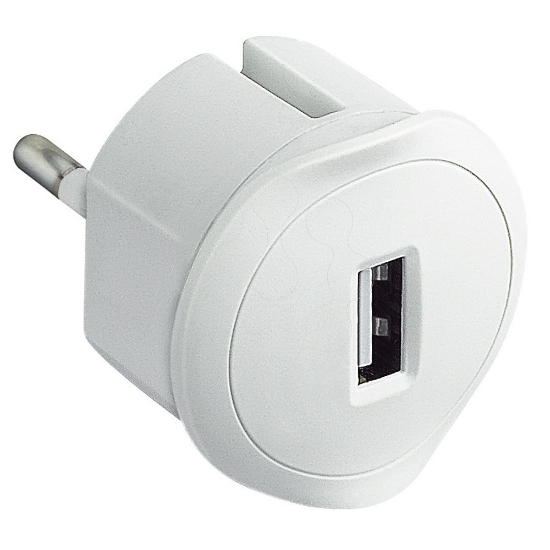 Imagem de Carregador de Parede - USB 5V - Branco