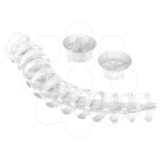 Imagem de 51 Guia articulada transparente 1m PC