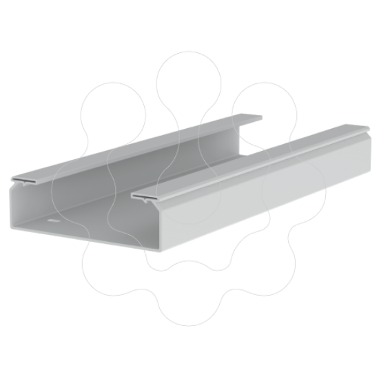 Imagem de 66 Caminho de cabos liso cinzento 60x200 U23X