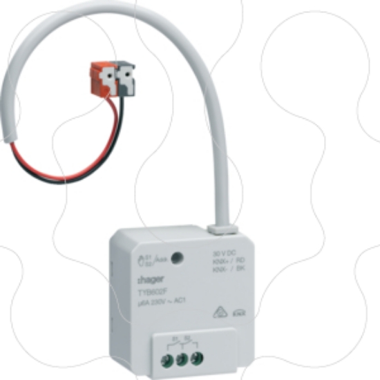 Imagem de Actuador bin 2 canais 6A encast KNX-S