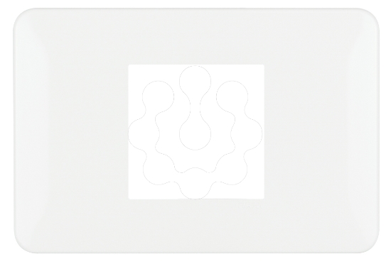 Imagem de ESPELHO 2 MOD P/ARO DE FIXACAO 3 MOD BRANCO