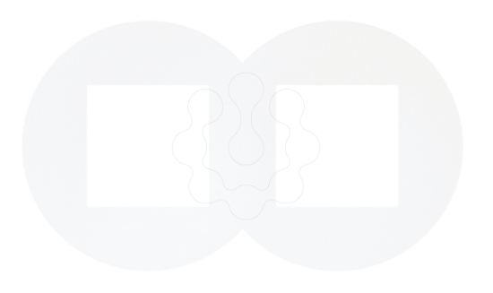 Imagem de ESPELHO DUPLO DESENHO SIZA VIEIRA BRANCO