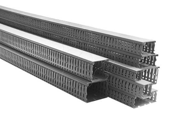 Imagem de CALHA P/QUAD ELET 80X40 L/HALOGENEO CINZENTA