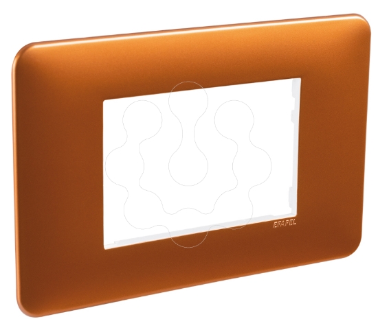 Imagem de ESPELHO 3 MOD P/ARO DE FIXACAO 3 MOD COBRE