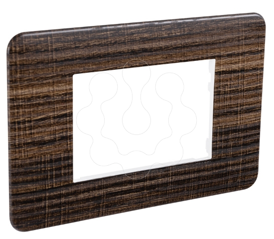 Imagem de ESPELHO 3 MOD P/ARO DE FIXACAO 3 MOD WENGE