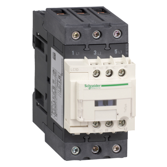Imagem de Contactor Tesys D - 3P(3 NA) - AC-3 - <= 440 V 65 A - 24 V CA 50/60 Hz bobina
