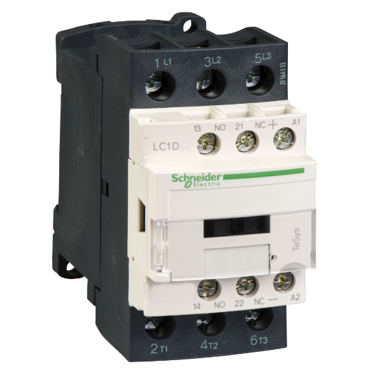 Imagem de Contactor Tesys D - 3P(3 NA) - AC-3 - <= 440 V 25 A - 24 V CC bobina