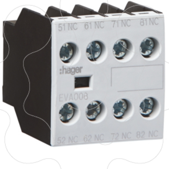 Imagem de Contacto Aux. ligação frontal 4NF