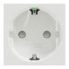 Imagem de Tomada 2P+T com obturadores, Unica, 16A, Branco