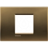 Imagem de Livinglight - Quadro simples XL, para 2 módulos centrados - Bronze