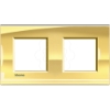 Imagem de Livinglight - Quadro duplo H / V - Ouro brilhante