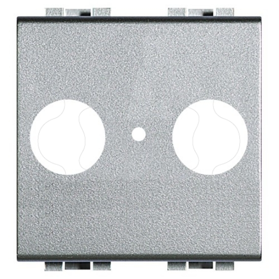 Imagem de Livinglight - Adaptador espelho central TV/RD + SAT - Tech, 2 módulos