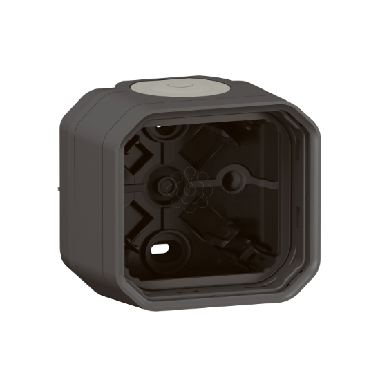 Imagem de Plexo IP 55 componível - Caixa saliente simples com bucins planos, Antracite
