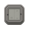 Imagem de Plexo with Netatmo - Interruptor estores conectado, sem fios/bateria, Cinzento