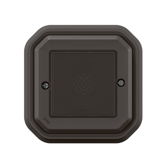 Imagem de Plexo with Netatmo - Interruptor simples, sem fios e sem bateria, Antracite