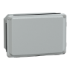 Imagem de Caixa industrial metálica - tampa lisa baixa - A155xL105xP61 - IP55 - cinzento RAL 7035
