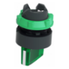Imagem de Cabeça de interruptor selector iluminada - 2 posições - ø 22 - verde