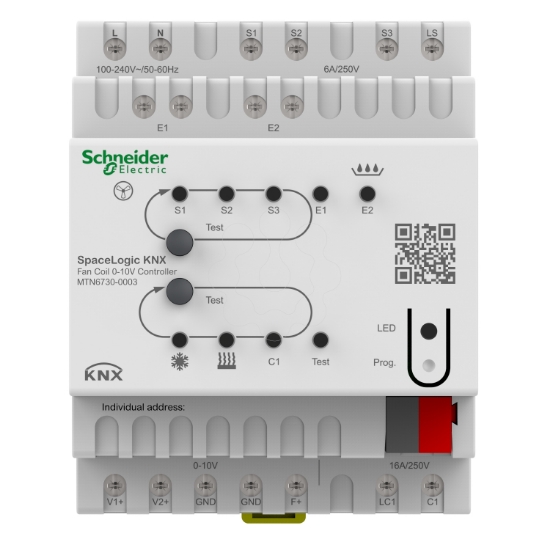 Imagem de Ventiloconvetores spacelogic KNX atuador 0-10V