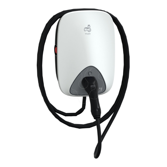 Imagem de Estação de carregamento, EVlink Home Smart, 1P+N, cabo ligado de 5 m, 7,4 kW, 32 A, com RDC-DD