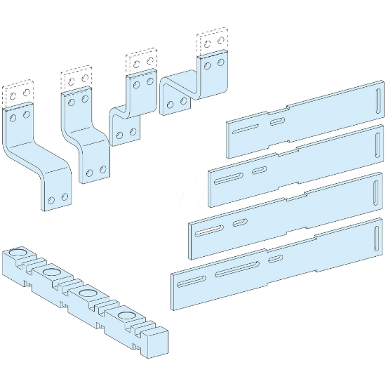 Imagem de Ligadores PrismaSeT P NS1250 Vertical Fixo 4P