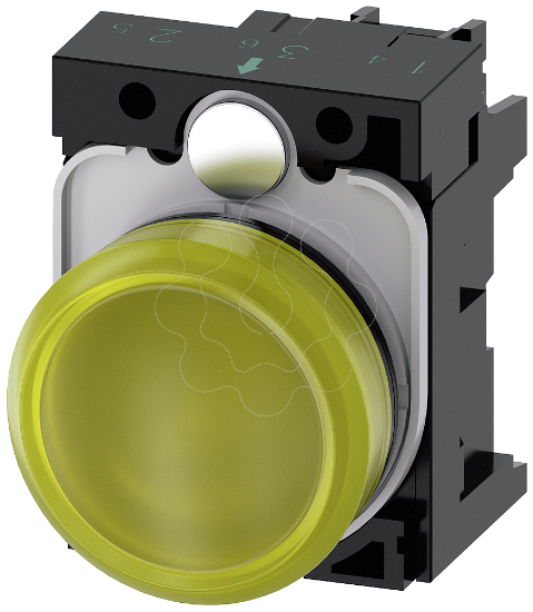 Imagem de Indicator light, yellow