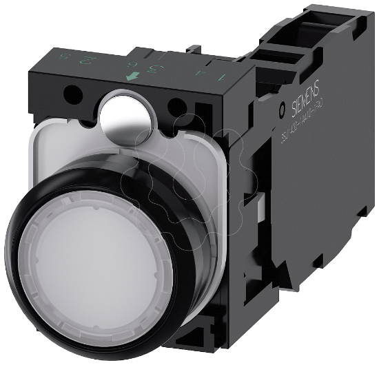 Imagem de Illuminated pushbutton, white