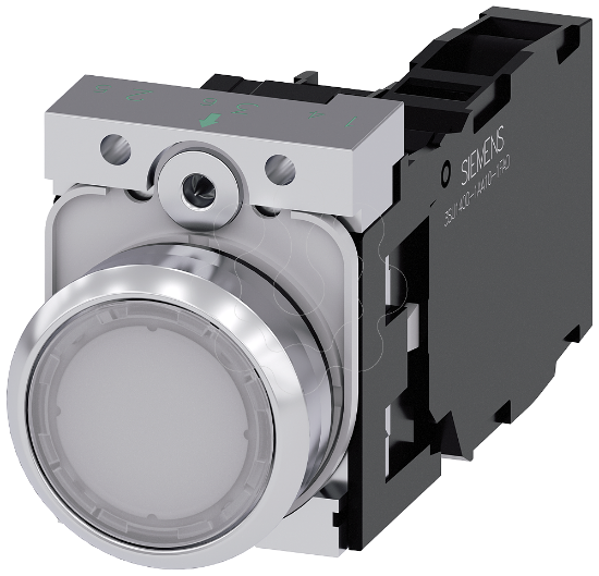 Imagem de Illuminated pushbutton, white