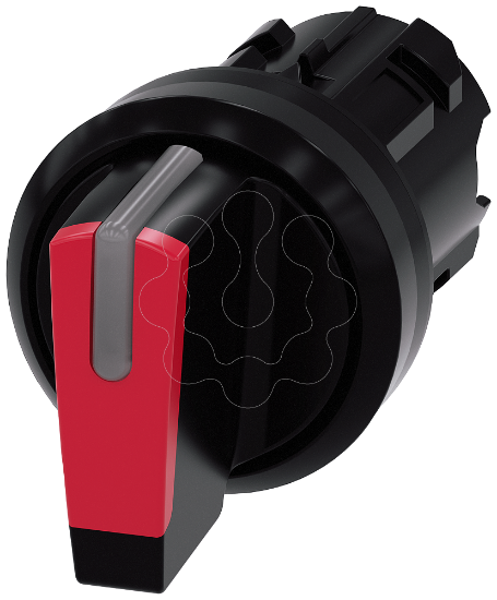 Imagem de Selector switch, I>O<II, red