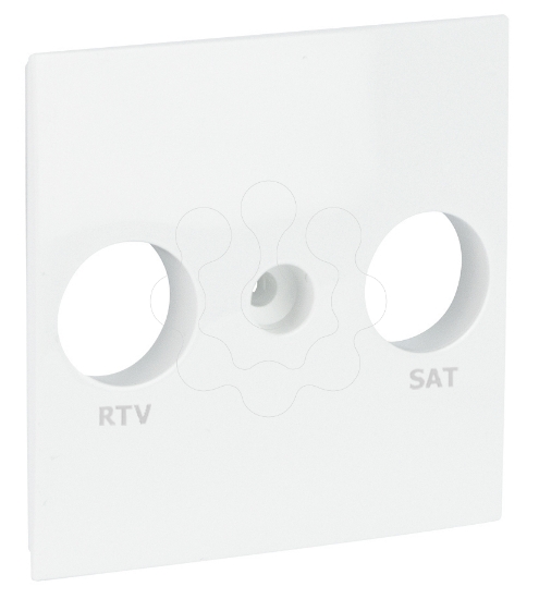 Imagem de Centro para Tomada Multimarcas R-TV-SAT - 2 mod br