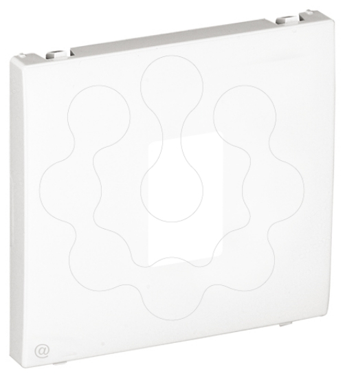 Imagem de CENTRO PARA TOMADA RJ45 PRETO MATE