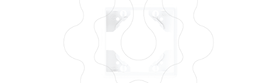 Imagem de ESPELHO SIMPLES BRANCO MATE