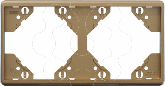 Imagem de ESPELHO DUPLO HORIZONTAL CHAMPANHE