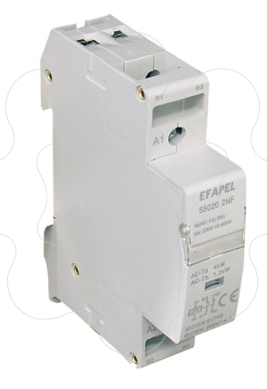 Imagem de CONTACTOR BIPOLAR   1NA+1NF   230V   20A