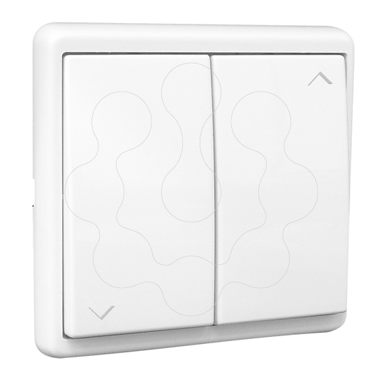 Imagem de BOTAO DUPLO DE PERSIANA PRETO