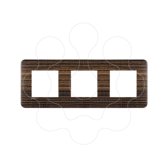 Imagem de ESPELHO TRIPLO WENGUE