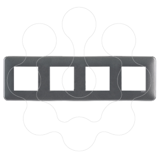 Imagem de ESPELHO QUADRUPLO ALUMINA/CROMIO