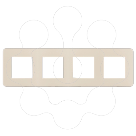 Imagem de ESPELHO QUADRUPLO CREME