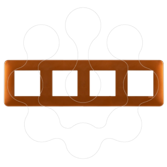 Imagem de ESPELHO QUADRUPLO COBRE