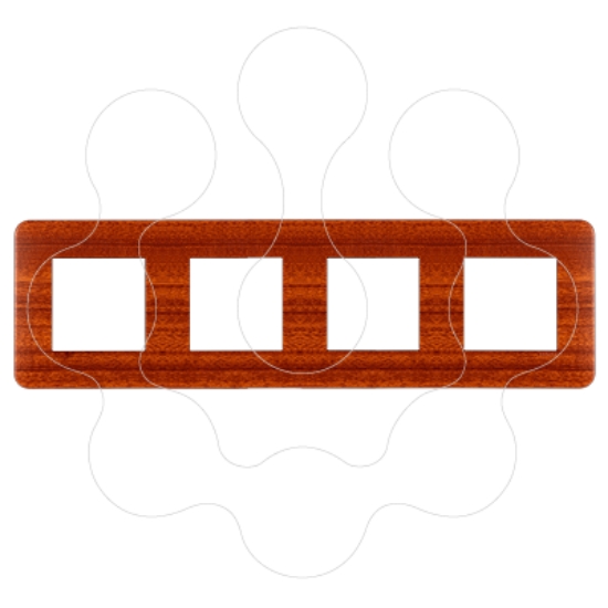 Imagem de ESPELHO QUADRUPLO MOGNO