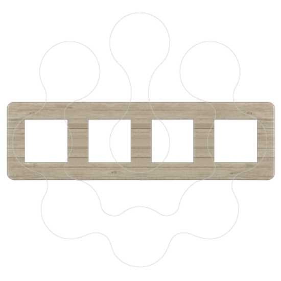 Imagem de ESPELHO QUADRUPLO CARVALHO