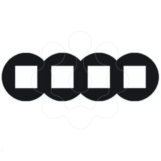 Imagem de ESPELHO QUADRUPLO DESENHO SIZA VIEIRA PT MATE