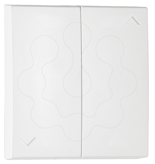 Imagem de TECLAS P/BOTAO DUPLO PERSIANAS PRETAS MATE