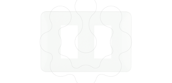 Imagem de ESPELHO 2 MOD 101 P/ARO DE FIXACAO 3 MOD AL