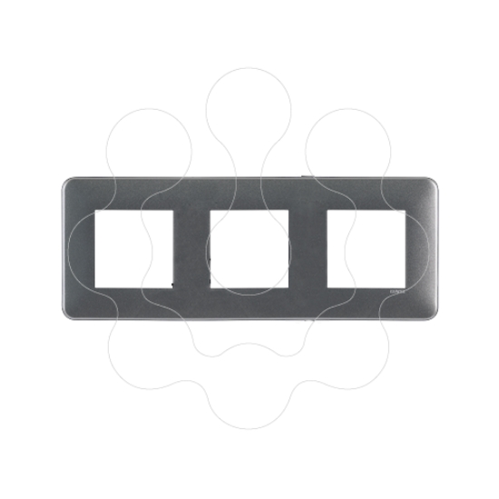 Imagem de ESPELHO TRIPLO ALUMINA/CROMIO