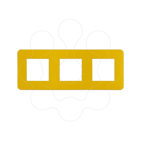 Imagem de ESPELHO TRIPLO AMARELO