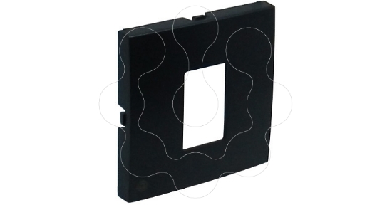 Imagem de CENTRO P/TOMADA RJ45 PRETO MATE