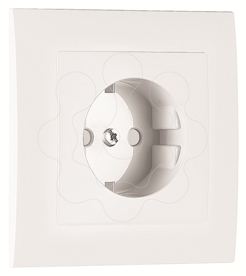 Imagem de ESPELHO SCHUKO MONOB C/OBTURADOR PRETO MATE