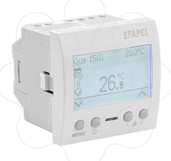 Imagem de CRONOTERMOSTATO MULTIFUNCIONAL - 2MOD BRANCO